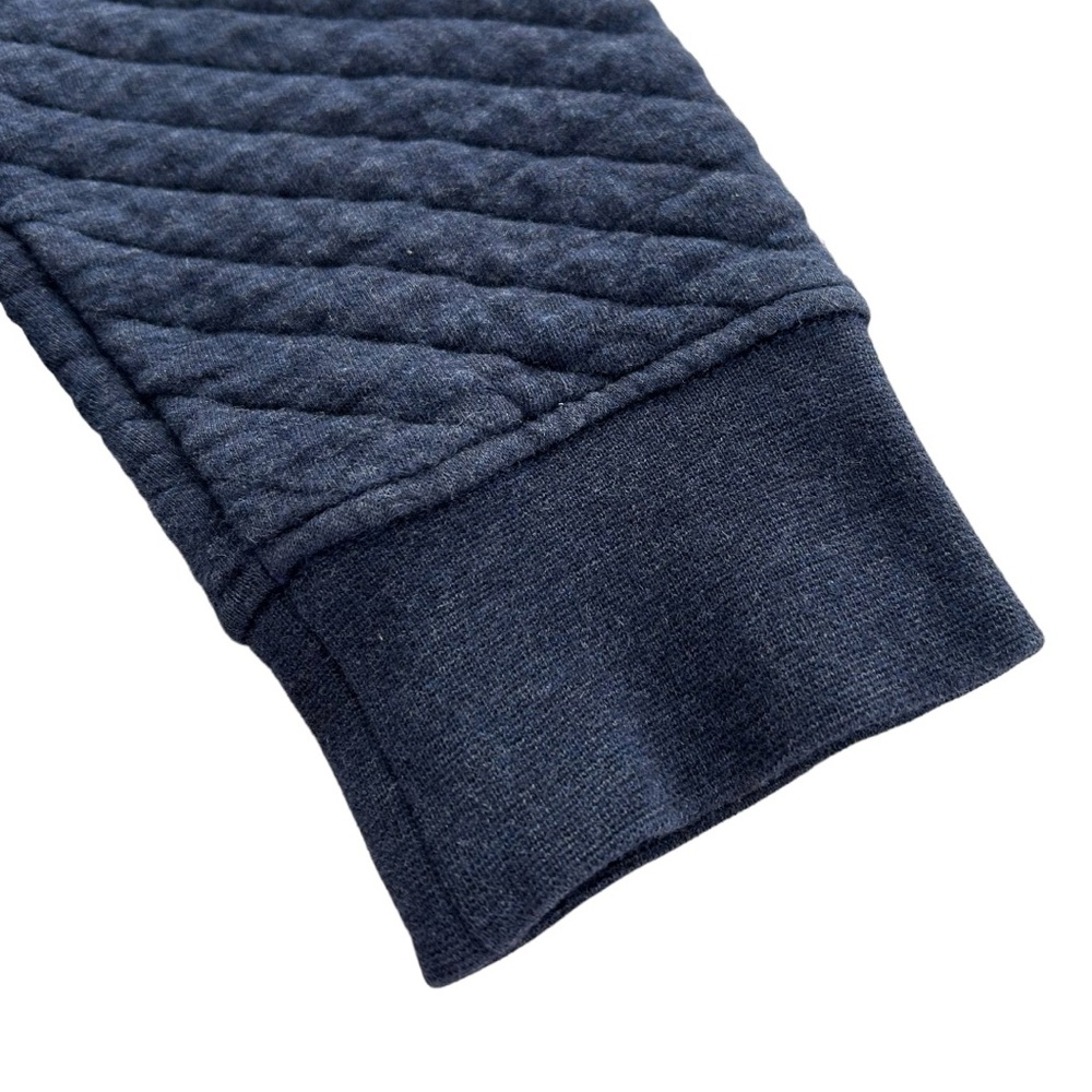 Patagonia Navy Quilted Pullover with Magenta Trim - Picture 4 of 8